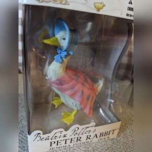 Vtg Beatrix Potter's Jemima Puddle-Duck Figurine New In Box Peter Rabbit 2005